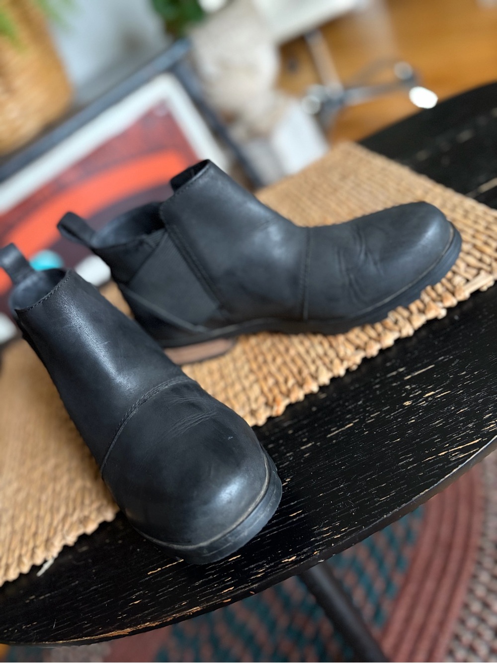 Sorel Leather Emelie Chelsea Ankle Waterproof Bootie